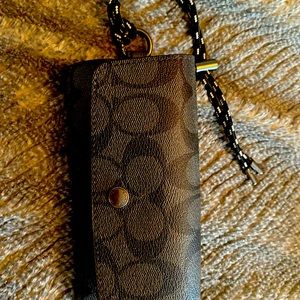 Coach sunglass case never used tags are still on it originally $98 selling $70